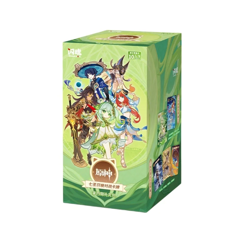 New Sale Original Genshin Impact Genius Invokation Tcg Season 4 Pre-Constructed Deck Game Collectible Surprise Toys Cards Gifts
New Sale Original Genshin Impact Genius Invokation Tcg Season 4 Pre-Constructed Deck Game Collectible Surprise Toys Cards Gifts