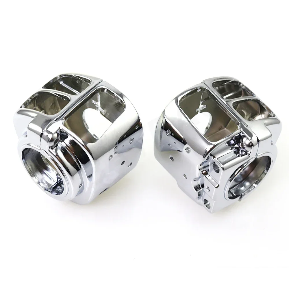For Harley Dyna Sportsters 883 1200 XL Softail V-Rod Touring Electra Road Glide 96-06 Chrome Handlebar Switch Housing Cover Cap
For Harley Dyna Sportsters 883 1200 XL Softail V-Rod Touring Electra Road Glide 96-06 Chrome Handlebar Switch Housing Cover Cap