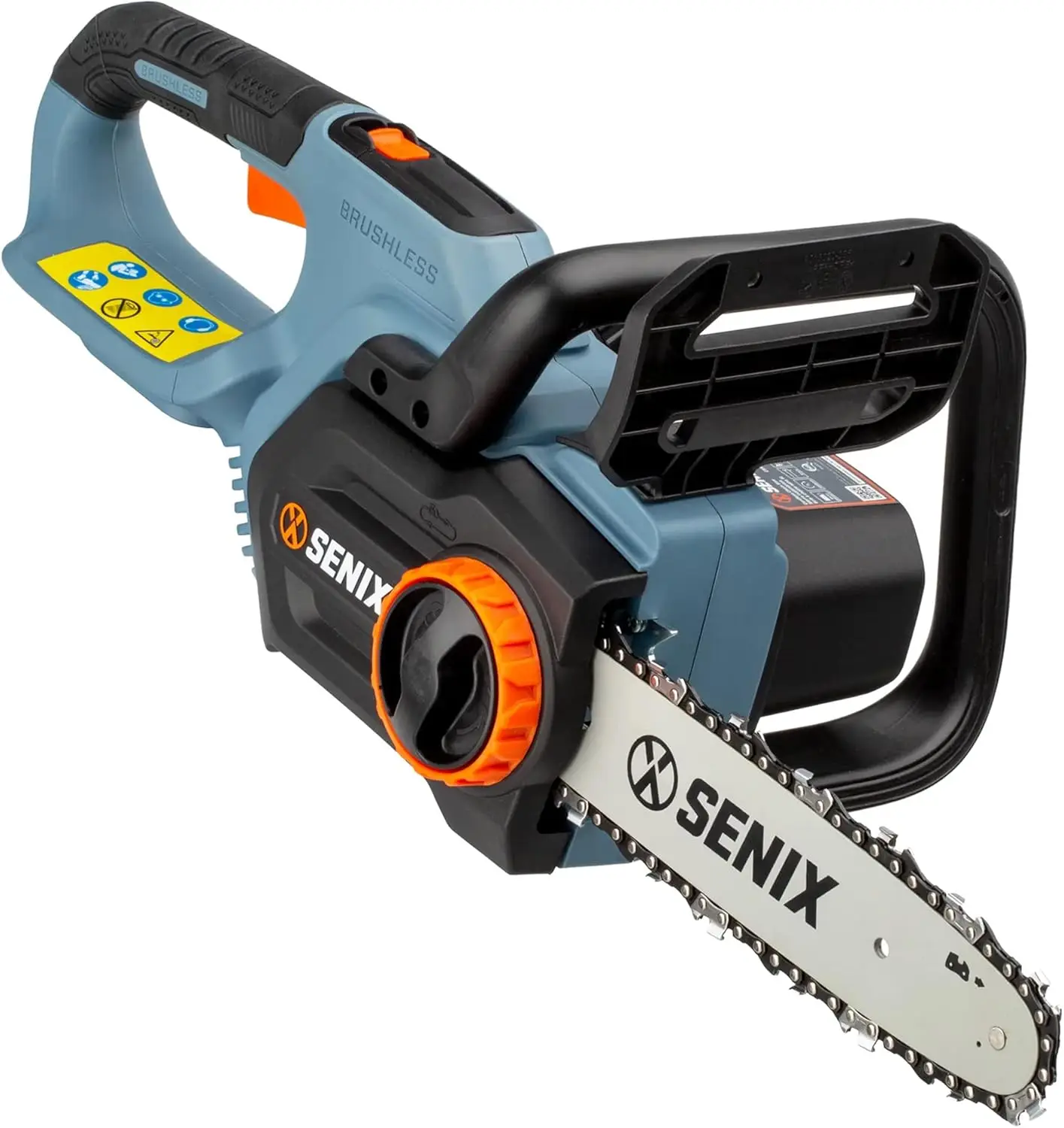 CSX2-M-0 20 Volt Max Cordless Chainsaw with 10-inch Bar and Chain for Limbs and Small Branches, Lightweight, Rear Handle, Tool O
CSX2-M-0 20 Volt Max Cordless Chainsaw with 10-inch Bar and Chain for Limbs and Small Branches, Lightweight, Rear Handle, Tool O