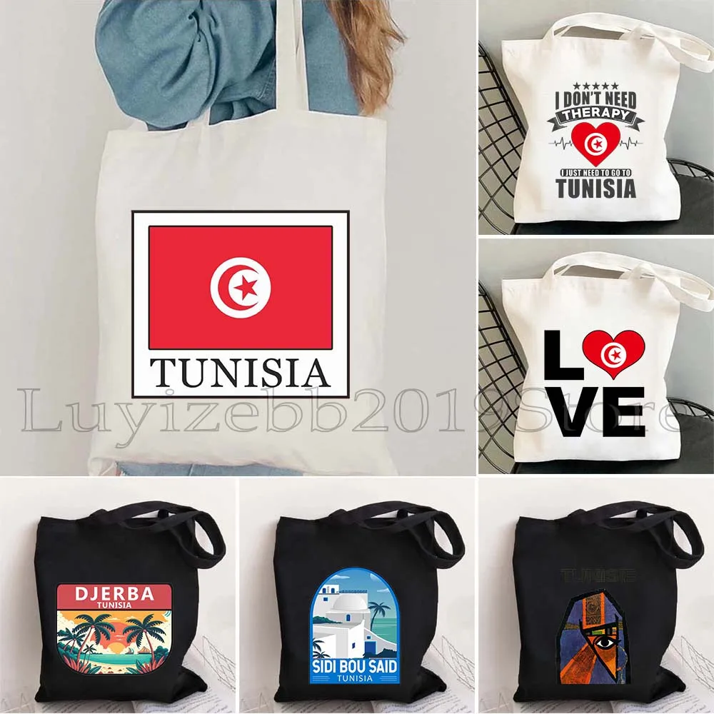 Tunisia Flag Tunisie Map Tunis Ribat Djerba Sidi Bou Said Love Heart Shoulder Canvas Tote Bag Harajuku Shopping Cotton Handbag
Tunisia Flag Tunisie Map Tunis Ribat Djerba Sidi Bou Said Love Heart Shoulder Canvas Tote Bag Harajuku Shopping Cotton Handbag