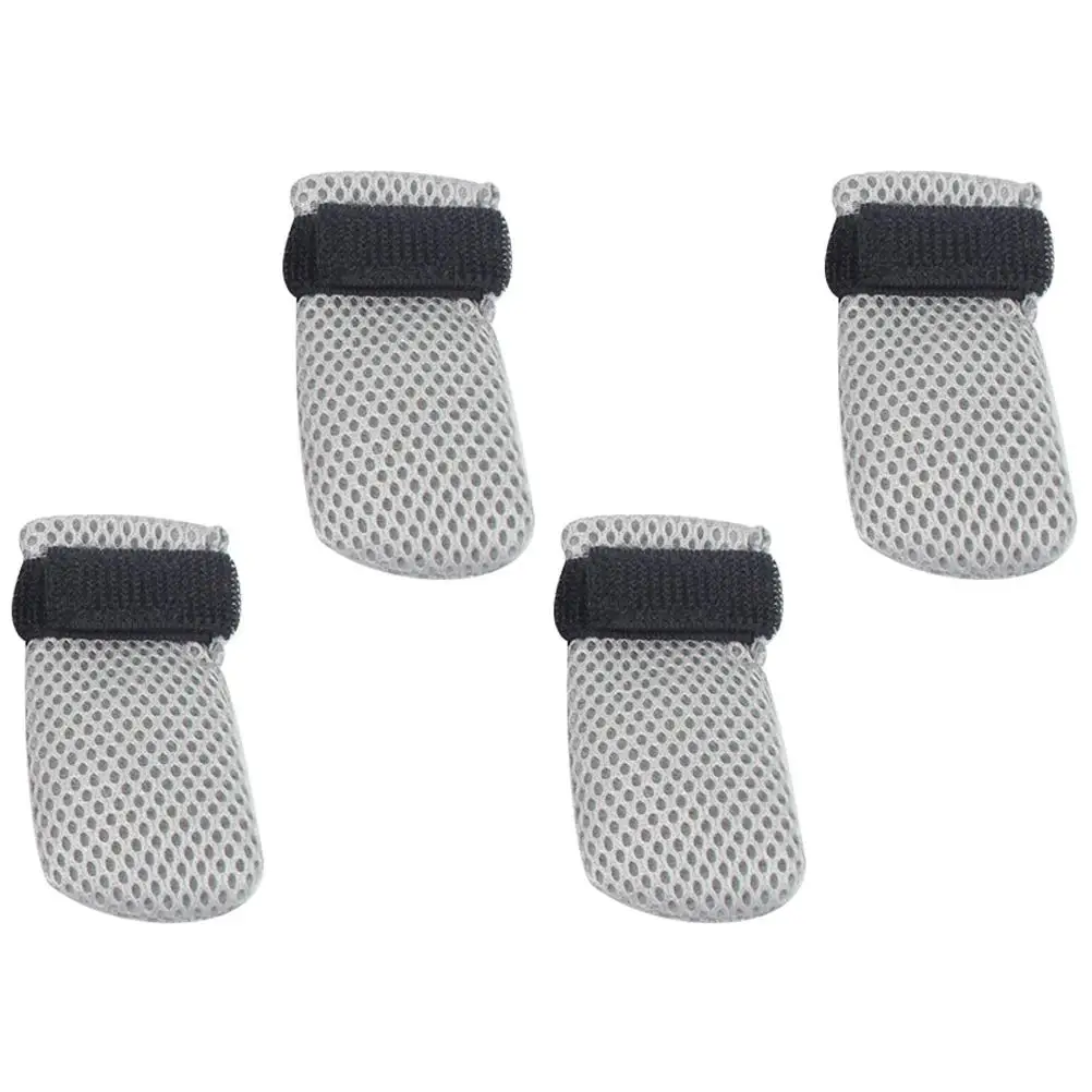 4 Pcs Anti-scratch Cat Shoes for Feet Covers Grey Bathing Protective Mesh Design Easy to Wear Safe for Kittens
4 Pcs Anti-scratch Cat Shoes for Feet Covers Grey Bathing Protective Mesh Design Easy to Wear Safe for Kittens