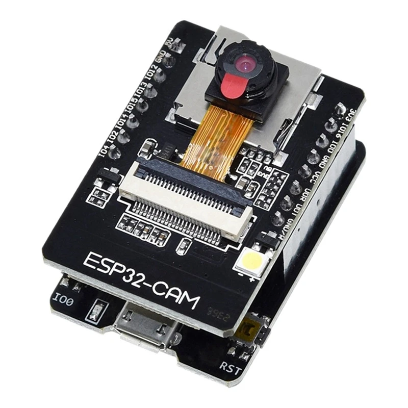 ESP32-CAM-MB WIFI Bluetooth Development Board With OV2640 Camera Micro-USB Connection To Serial-AU32
ESP32-CAM-MB WIFI Bluetooth Development Board With OV2640 Camera Micro-USB Connection To Serial-AU32