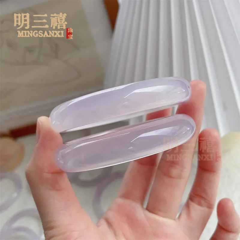 Natural ice-clear light violet , chalcedony flat bar agate , lychee jelly purple taro jade bracelet
Natural ice-clear light violet , chalcedony flat bar agate , lychee jelly purple taro jade bracelet
