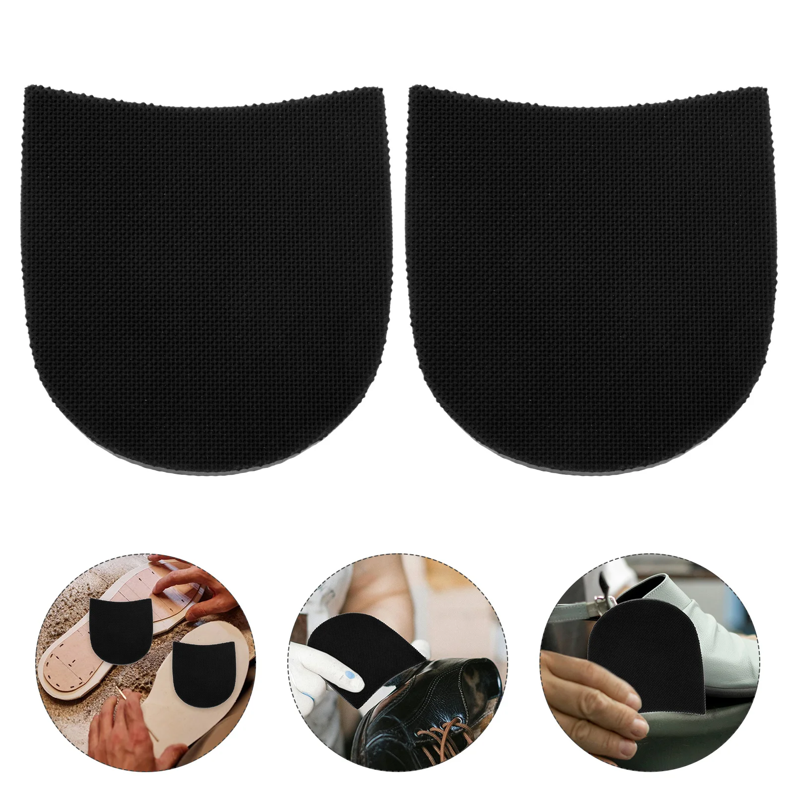 1Pair Anti-Slip Rubber Shoe Heel Repair Patch Durable Replacement Pads for Sneakers Boots Footwear
1Pair Anti-Slip Rubber Shoe Heel Repair Patch Durable Replacement Pads for Sneakers Boots Footwear