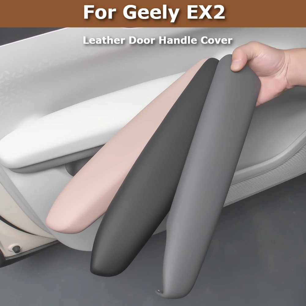 For Geely EX2 Proton e.MAS 5 Geome Leather Door Handle Cover Interior Door Armrest Protector Trim Anti-Scratch Car Accessorie
For Geely EX2 Proton e.MAS 5 Geome Leather Door Handle Cover Interior Door Armrest Protector Trim Anti-Scratch Car Accessorie