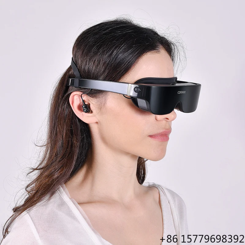 Immersive 3D Smart Glasses Head Mounted Virtual Reality Display, for Private Cinema & Gaming VR Hardware
Immersive 3D Smart Glasses Head Mounted Virtual Reality Display, for Private Cinema & Gaming VR Hardware