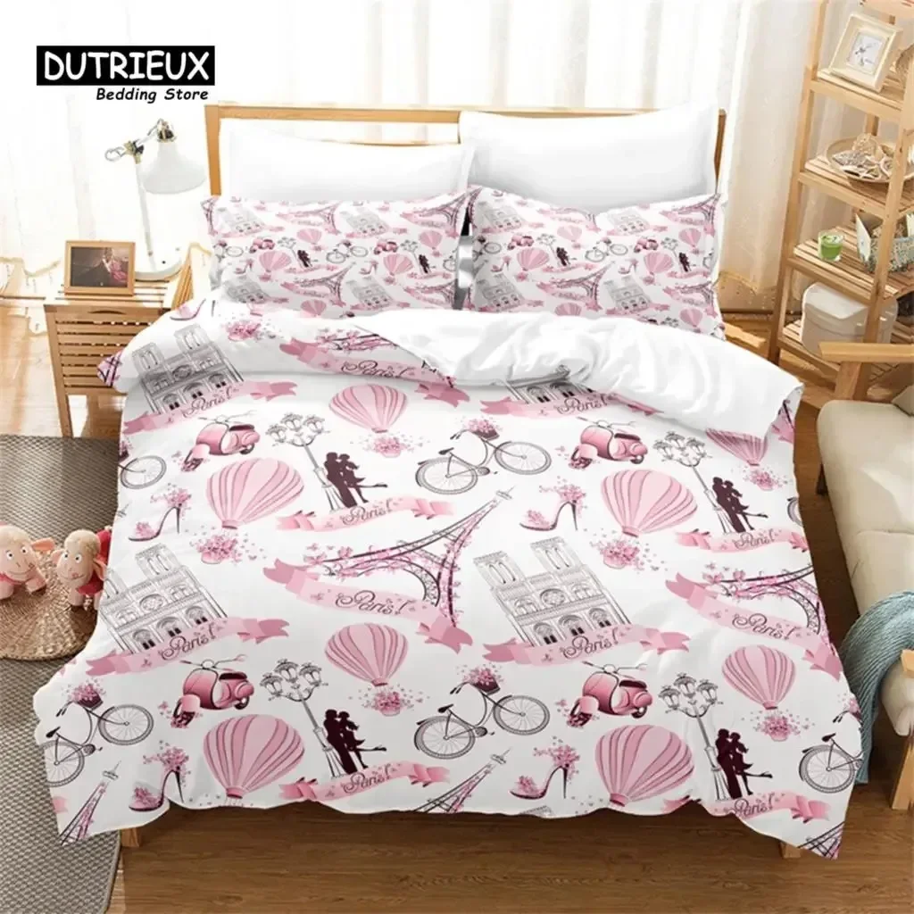 Simple Cartoon Duvet Cover Set, Art Polyester Bedding Set, Soft Comfortable Breathable Quilt Cover for Bedroom Guest Room Decor
Simple Cartoon Duvet Cover Set, Art Polyester Bedding Set, Soft Comfortable Breathable Quilt Cover for Bedroom Guest Room Decor
