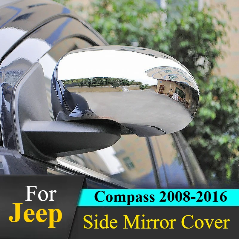 Для Jeep Compass 2008-2016: Комплект из 2 накладок на боковые зеркала - на клейкой основе 3M, стильная защита, без инструментов
Для Jeep Compass 2008-2016: Комплект из 2 накладок на боковые зеркала - на клейкой основе 3M, стильная защита, без инструментов