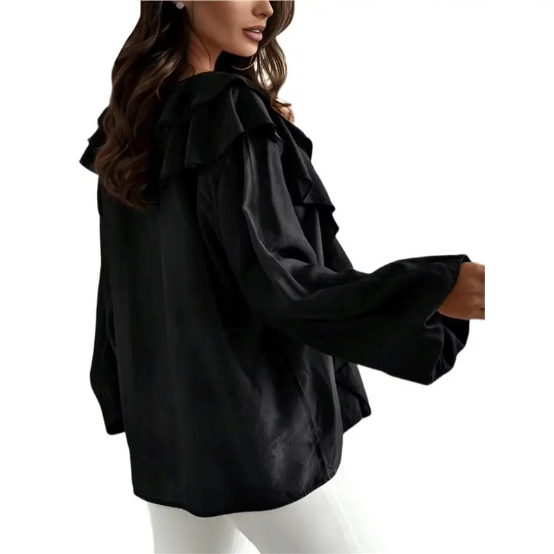 NEW-Womens V-Neck Blouses Dressy Casual Long Sleeve Work Shirts Business Casual Tops Spring Outfits
NEW-Womens V-Neck Blouses Dressy Casual Long Sleeve Work Shirts Business Casual Tops Spring Outfits