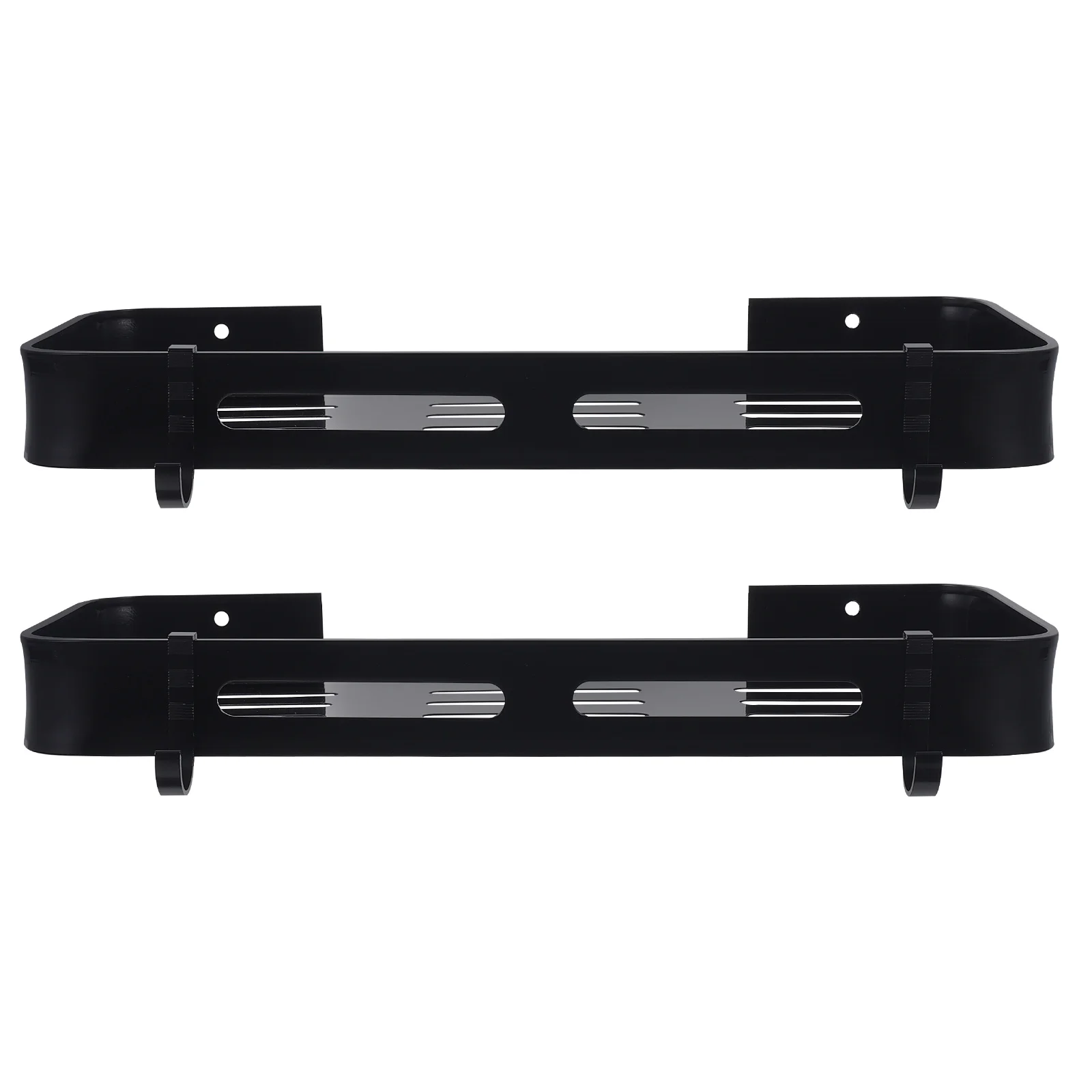 2pcs Bathroom Shelf Large Capacity Storage Rack Simple Elegant Strong Load Black Shower Household
2pcs Bathroom Shelf Large Capacity Storage Rack Simple Elegant Strong Load Black Shower Household