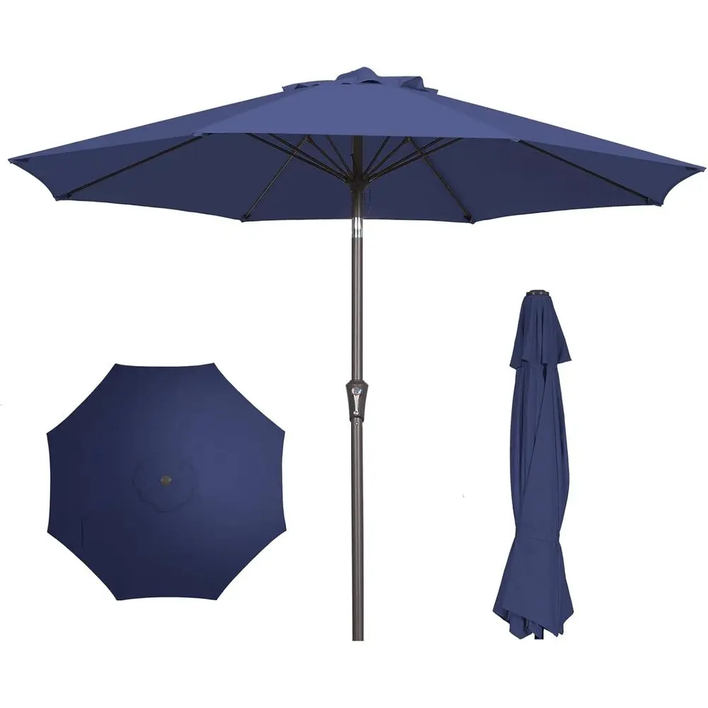 Outdoor Patio Umbrella with 50+ UPF Sun Protection, Wind Vent, Push-Button Tilt, Crank Lift, Rust-Resistant Fiberglass Frame for
Outdoor Patio Umbrella with 50+ UPF Sun Protection, Wind Vent, Push-Button Tilt, Crank Lift, Rust-Resistant Fiberglass Frame for