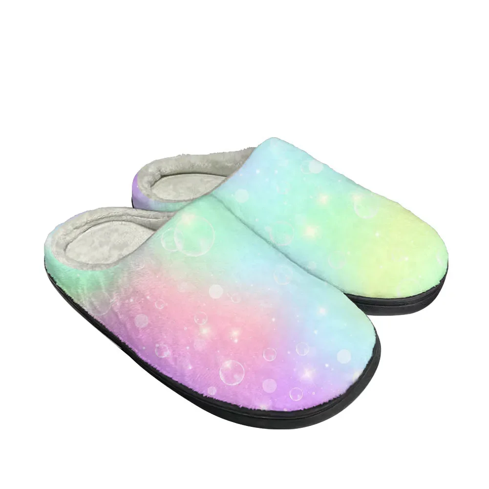 Colorful Rainbow Funny Home Cotton Custom Slippers High Quality Mens Womens Plush Fashion Casual Keep Warm Shoes Thermal Slipper
Colorful Rainbow Funny Home Cotton Custom Slippers High Quality Mens Womens Plush Fashion Casual Keep Warm Shoes Thermal Slipper