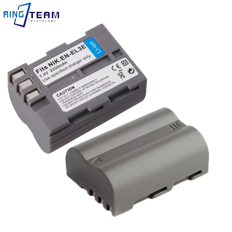 EN-EL3e EL3 EL3a 7.4V 2200mAh Battery for Nikon D700 D300s D300
EN-EL3e EL3 EL3a 7.4V 2200mAh Battery for Nikon D700 D300s D300