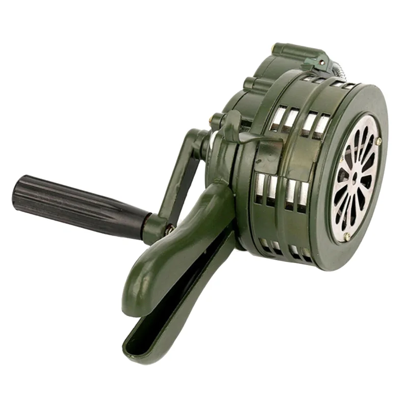 Hand Crank Siren HornEmergency Hand Crank Siren Horn 110DB Manual Operated Warning School Shopping Fire Air Safety Alarm System
Hand Crank Siren HornEmergency Hand Crank Siren Horn 110DB Manual Operated Warning School Shopping Fire Air Safety Alarm System