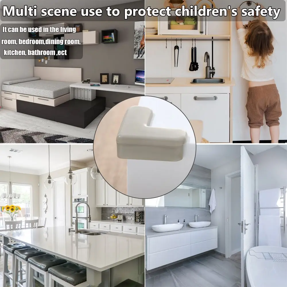 4Pcs Children Security Safety Corner Guards Anticollision Strip Edge Protection Table Corner Protector
4Pcs Children Security Safety Corner Guards Anticollision Strip Edge Protection Table Corner Protector