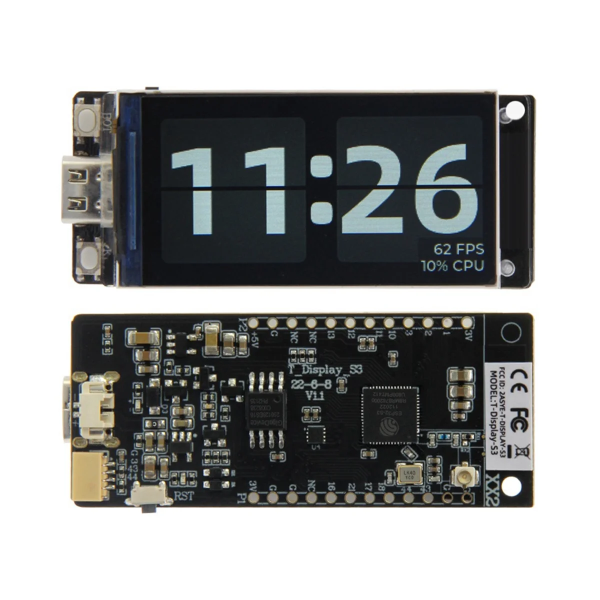 T07C-T-Display-S3 1,9-дюймовая макетная плата с ЖК-дисплеем и чехлом для Nerd Miner Bitcoin Solo Lottery Miner BTC Miner Темно-серый
T07C-T-Display-S3 1,9-дюймовая макетная плата с ЖК-дисплеем и чехлом для Nerd Miner Bitcoin Solo Lottery Miner BTC Miner Темно-серый