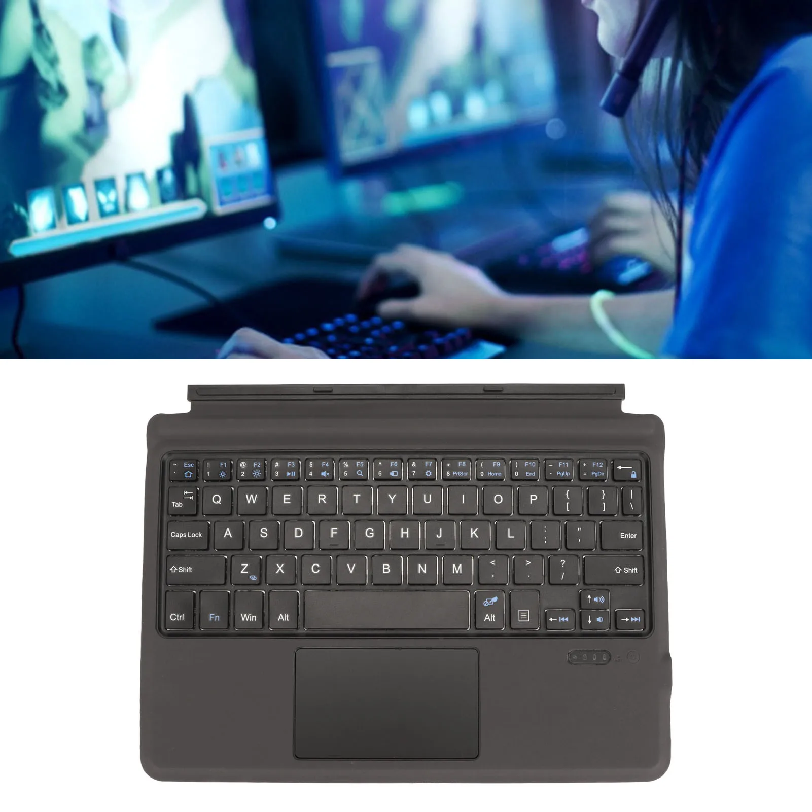 Wireless Bluetooth Keyboard Slim Lightweight Quick Response Wireless Bluetooth Adjustable Angles Laptop Keyboard for Tablet PC
Wireless Bluetooth Keyboard Slim Lightweight Quick Response Wireless Bluetooth Adjustable Angles Laptop Keyboard for Tablet PC