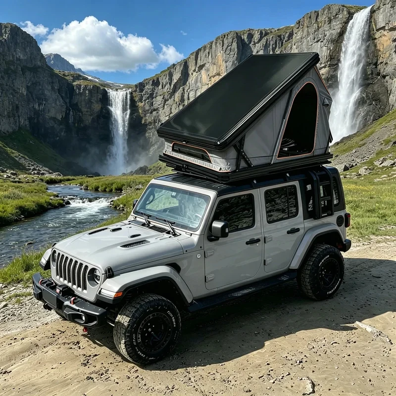 High Quality Luxury Hard Rooftop Tent, Aerospace Aluminum 4X4 SUV Truck Off-Road Camping
High Quality Luxury Hard Rooftop Tent, Aerospace Aluminum 4X4 SUV Truck Off-Road Camping