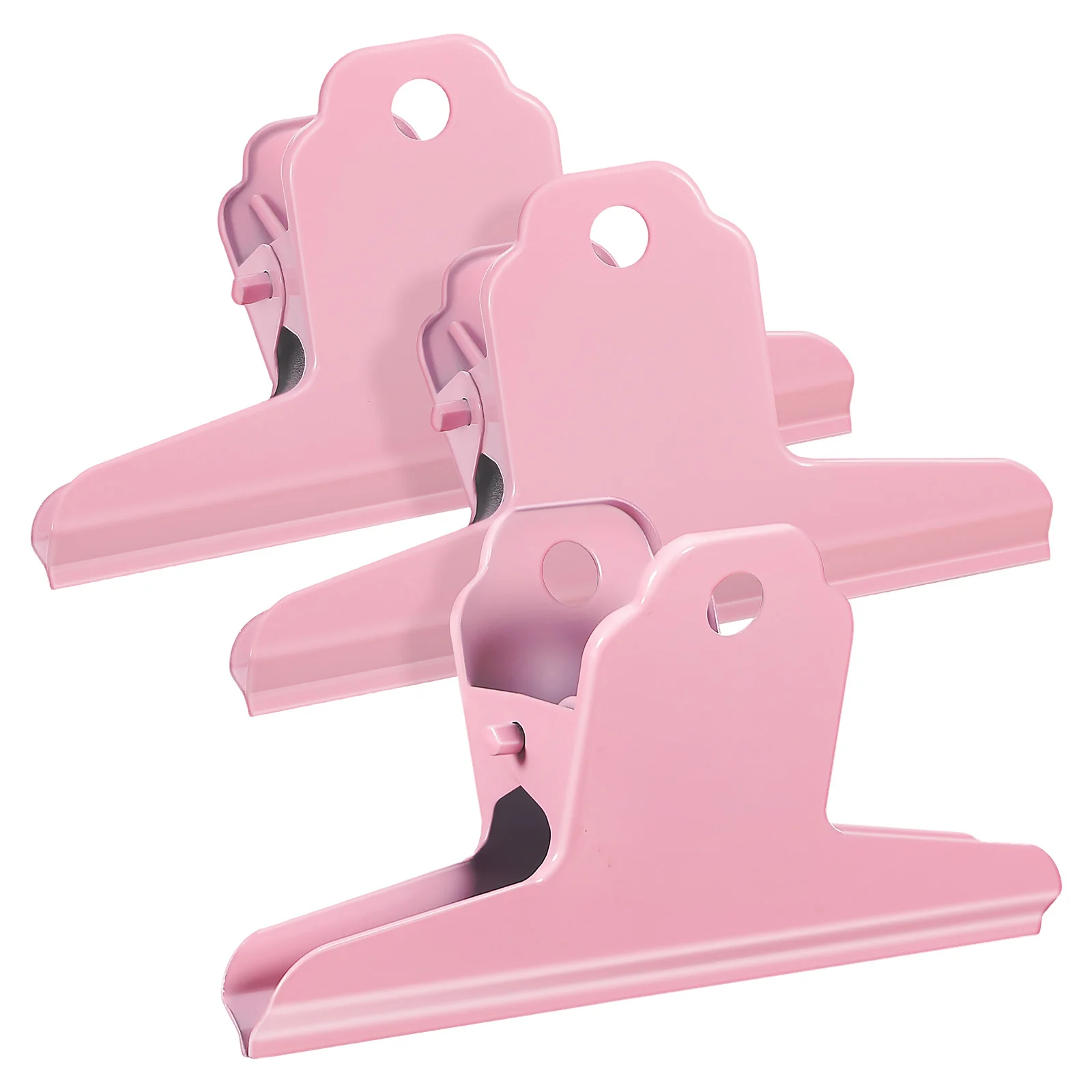 3 Pcs Pink Bulldog Clips Hinge Metal Paper Bag Snack Document Organizer Clamps File Chip Picture Office Storage
3 Pcs Pink Bulldog Clips Hinge Metal Paper Bag Snack Document Organizer Clamps File Chip Picture Office Storage