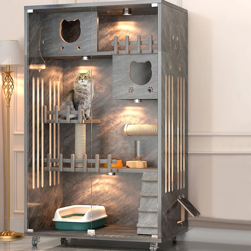 2026 New Climbing Luxurious Indoor Frame Wood Cat Tree House Pet Houses Villa
2026 New Climbing Luxurious Indoor Frame Wood Cat Tree House Pet Houses Villa