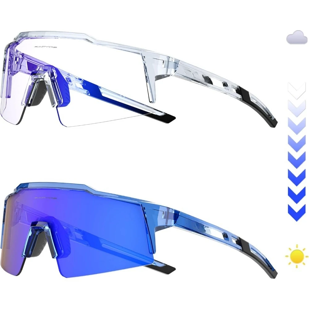 Photochromic Cycling Glasses Men Women Clear Transition Mountain Bike Sunglasses Sports Baseball Running
Photochromic Cycling Glasses Men Women Clear Transition Mountain Bike Sunglasses Sports Baseball Running