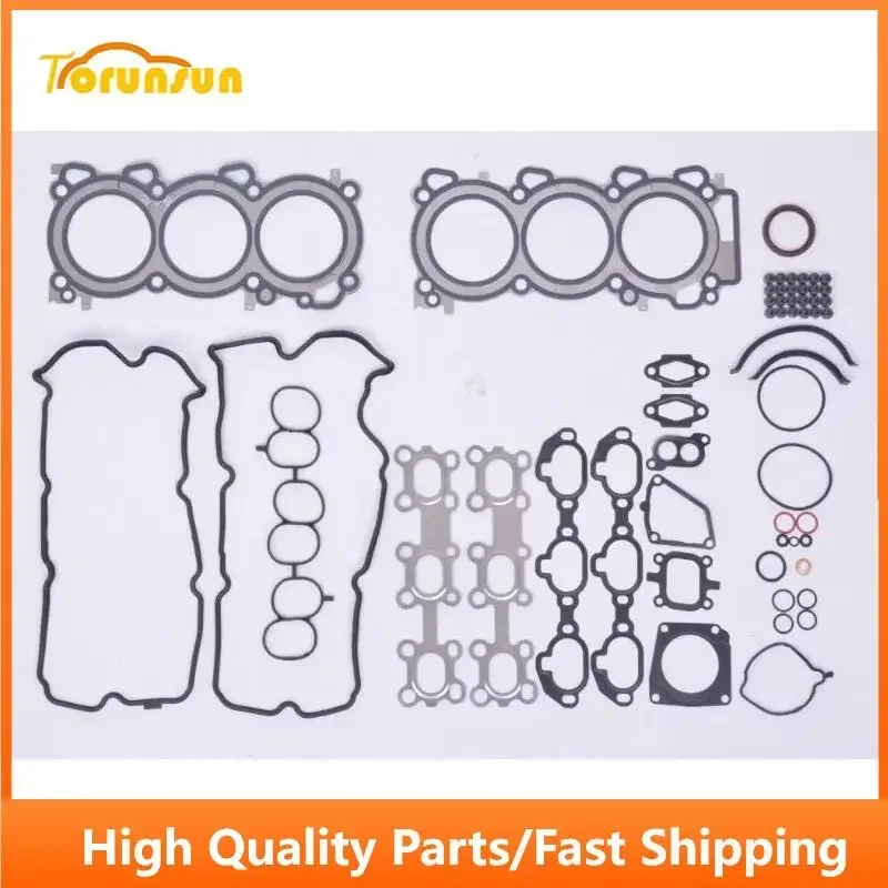 VQ30DE 3.0L 2987cc Engine Full gasket set kit for Nissan Maxima (A32) 1995-1999 / Infiniti I30 (A32) 1996-1999 10101-38UX5
VQ30DE 3.0L 2987cc Engine Full gasket set kit for Nissan Maxima (A32) 1995-1999 / Infiniti I30 (A32) 1996-1999 10101-38UX5