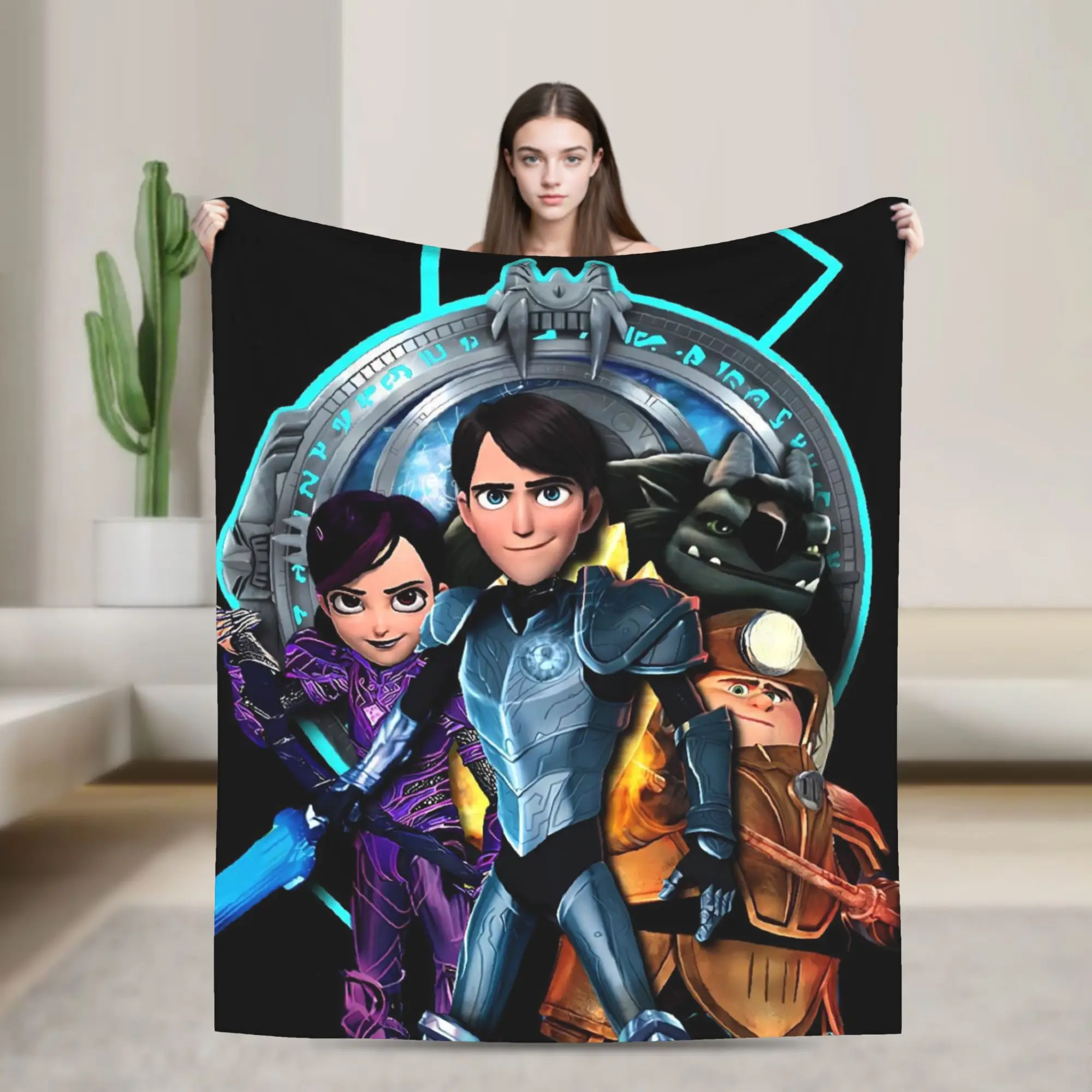 Trollhunters Tales Of Arcadia Blanket Warm Soft Novelty Plush Throw Blanket For Couch Chair Sofa Bed Travel Bedspread Bed Cover
Trollhunters Tales Of Arcadia Blanket Warm Soft Novelty Plush Throw Blanket For Couch Chair Sofa Bed Travel Bedspread Bed Cover