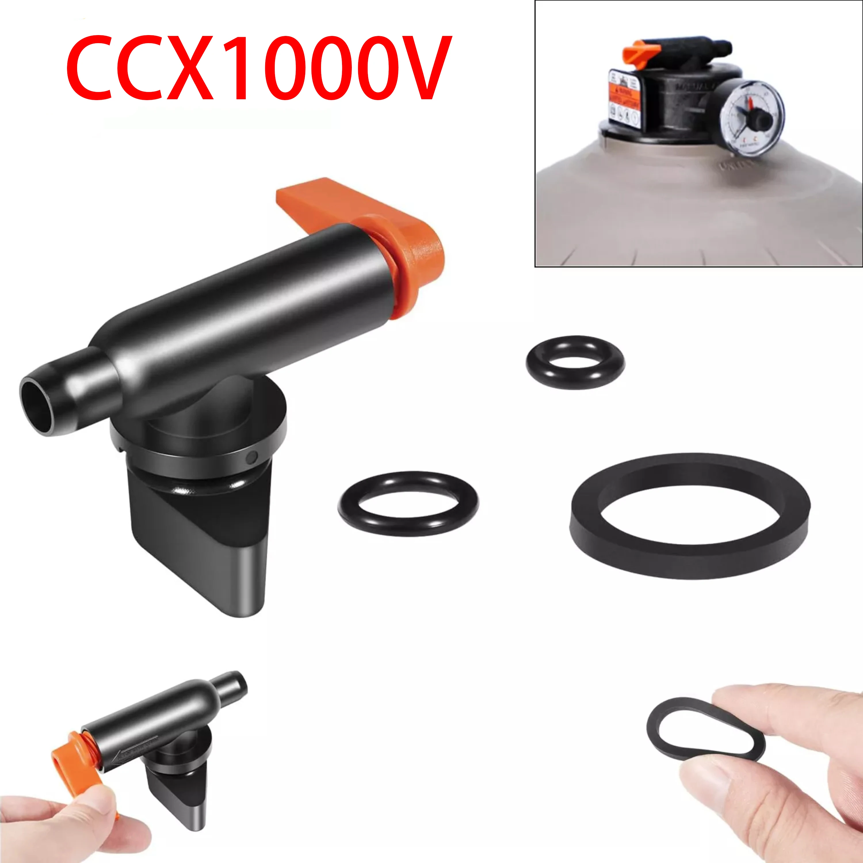 Картридж с фильтром CCX1000V, ручной воздушный предохранительный клапан подходит для Hayward DE, Pro-Grid DE Filter, SwimClear Filter и XStream фильтры
Картридж с фильтром CCX1000V, ручной воздушный предохранительный клапан подходит для Hayward DE, Pro-Grid DE Filter, SwimClear Filter и XStream фильтры