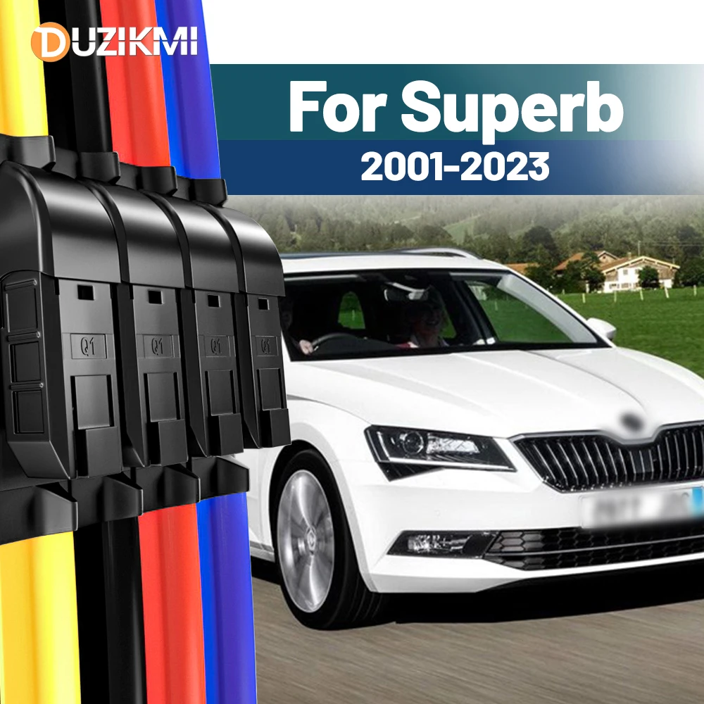 For Skoda Superb B5 B6 B7 B8 MK1 MK2 MK3 2001-2023 2016 2017 2018 2019 2pcs Front Windshield Windscreen Wiper Blades Red Blue
For Skoda Superb B5 B6 B7 B8 MK1 MK2 MK3 2001-2023 2016 2017 2018 2019 2pcs Front Windshield Windscreen Wiper Blades Red Blue