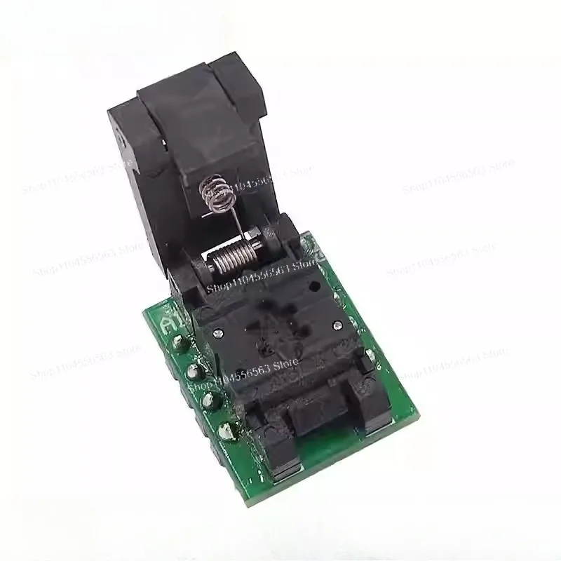 QFN8 pin pitch 0.65 size 3X3 programming test socket flip probe programming socket IC programming
QFN8 pin pitch 0.65 size 3X3 programming test socket flip probe programming socket IC programming