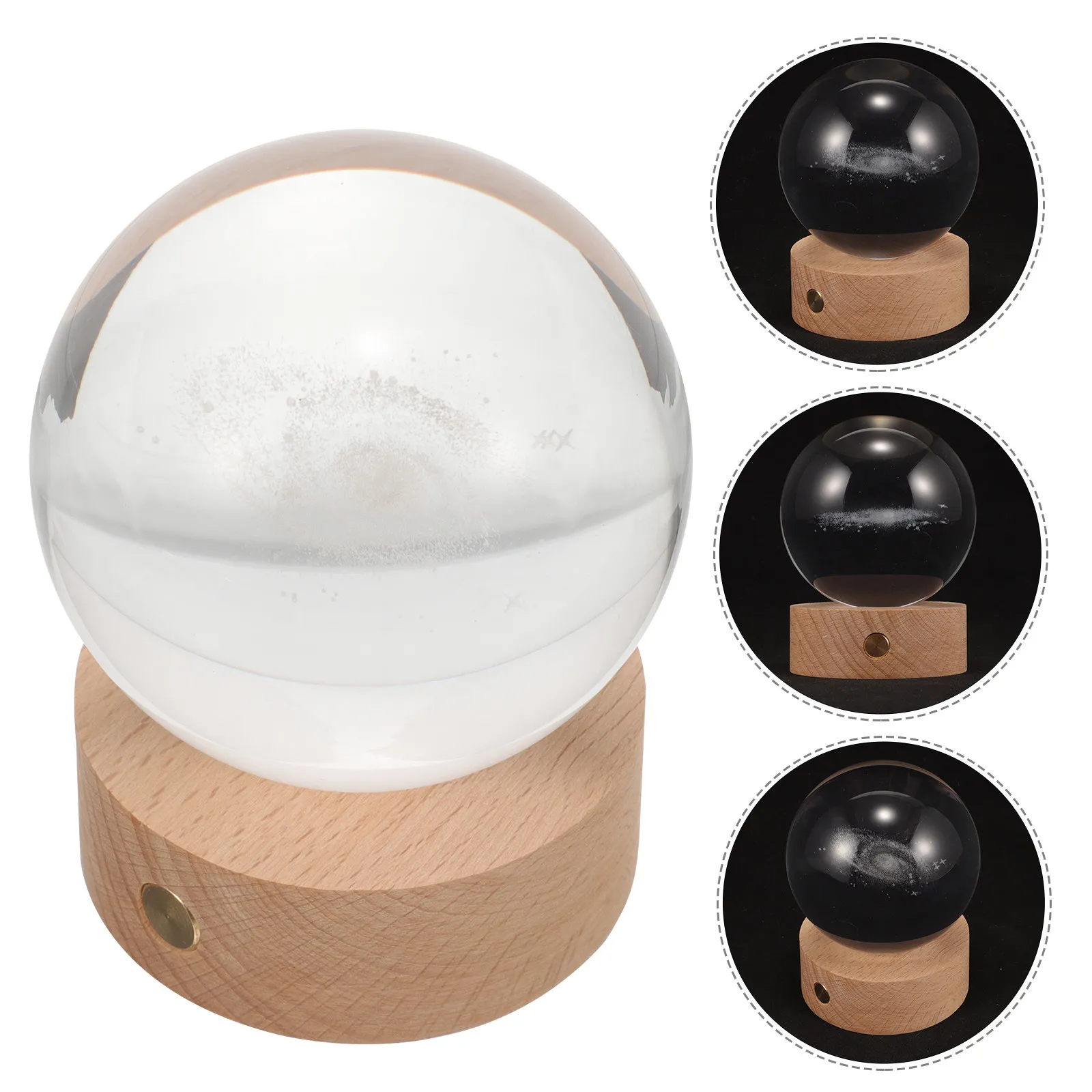 3D Inner Carved Night Light Crystal Ball Lamp Table Decorative Light for Bedroom Living Room Office Home Warm Ambience
3D Inner Carved Night Light Crystal Ball Lamp Table Decorative Light for Bedroom Living Room Office Home Warm Ambience