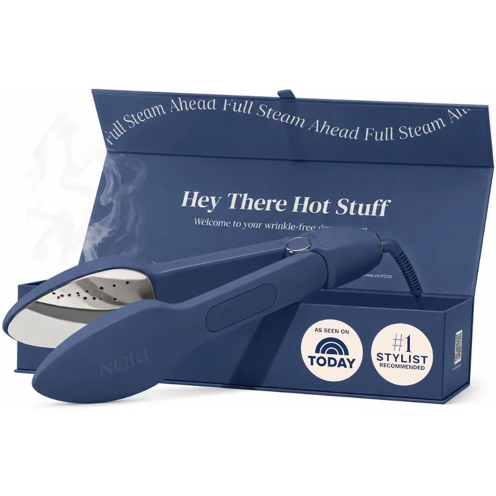 US Shipping Handheld Travel Steam Iron Portable Wrinkle Remover No Ironing Board Needed 6 Fabric Settings Easy to Use with
US Shipping Handheld Travel Steam Iron Portable Wrinkle Remover No Ironing Board Needed 6 Fabric Settings Easy to Use with