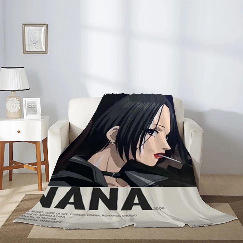 Suitable for Sofa Beds Hot Anime NANA Knee Blanket Giving Gifts to Family and Friends Microfiber Fluffy Soft Blankets Throw Bed
Suitable for Sofa Beds Hot Anime NANA Knee Blanket Giving Gifts to Family and Friends Microfiber Fluffy Soft Blankets Throw Bed