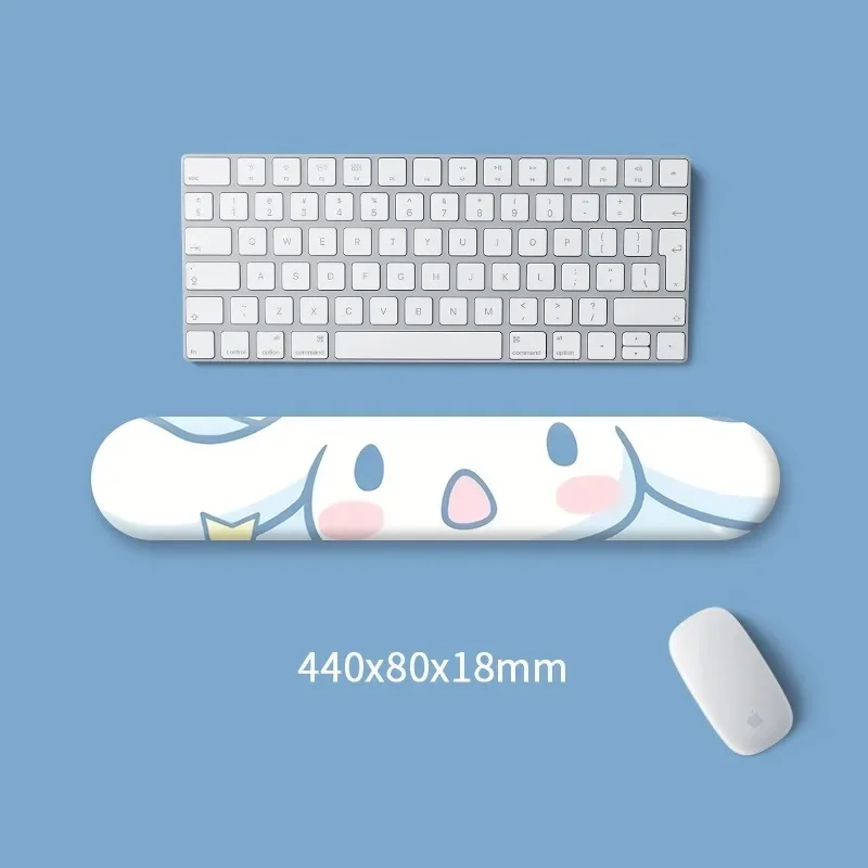 Kuromi Mouse Pad Sanrio Silicone Wrist Pad Keyboard Hand Rest for Laptop Macbook Keyboard Computer Non-slip Durable Mouse Pads
Kuromi Mouse Pad Sanrio Silicone Wrist Pad Keyboard Hand Rest for Laptop Macbook Keyboard Computer Non-slip Durable Mouse Pads