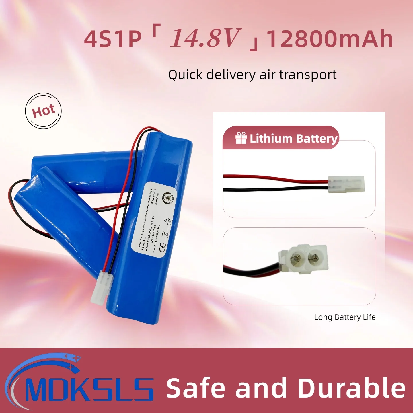 14.8V 12800mAh Battery Pack for Qihoo 360 S6 Robotic Vacuum Cleaner Spare Parts Accessories Replacement Batteries.
14.8V 12800mAh Battery Pack for Qihoo 360 S6 Robotic Vacuum Cleaner Spare Parts Accessories Replacement Batteries.