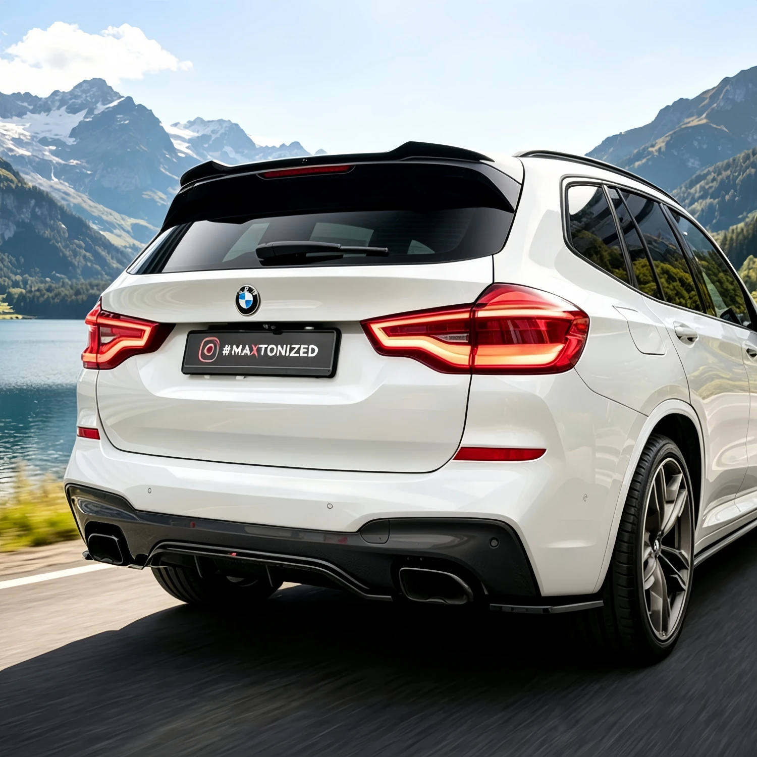 Глянцевый черный спойлер на крышу в стиле Maxton для BMW X3 G01 iX3 G08 20d 30i 30d 30e M40i M40d 2018-2024, тюнинг-спойлеры
Глянцевый черный спойлер на крышу в стиле Maxton для BMW X3 G01 iX3 G08 20d 30i 30d 30e M40i M40d 2018-2024, тюнинг-спойлеры
