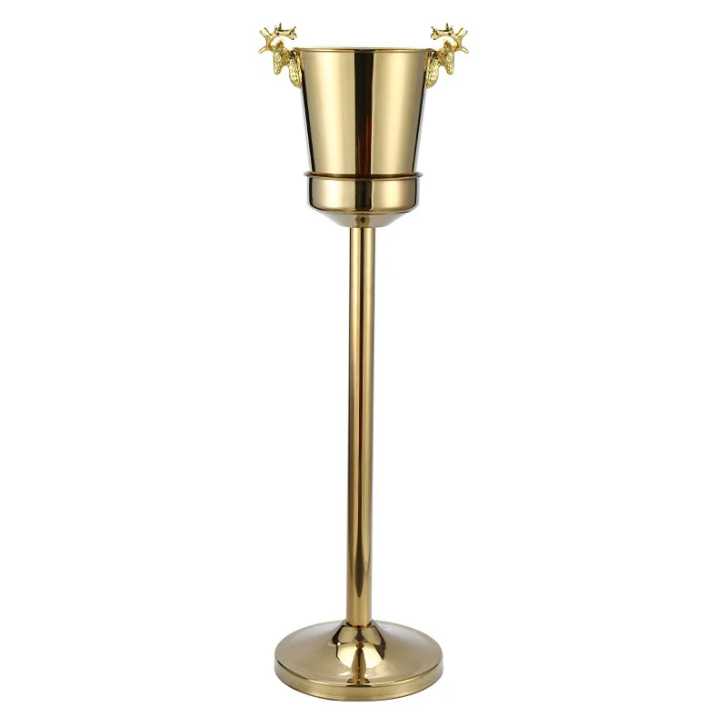 European champagne stainless steel household continuous with tripod luxury
European champagne stainless steel household continuous with tripod luxury