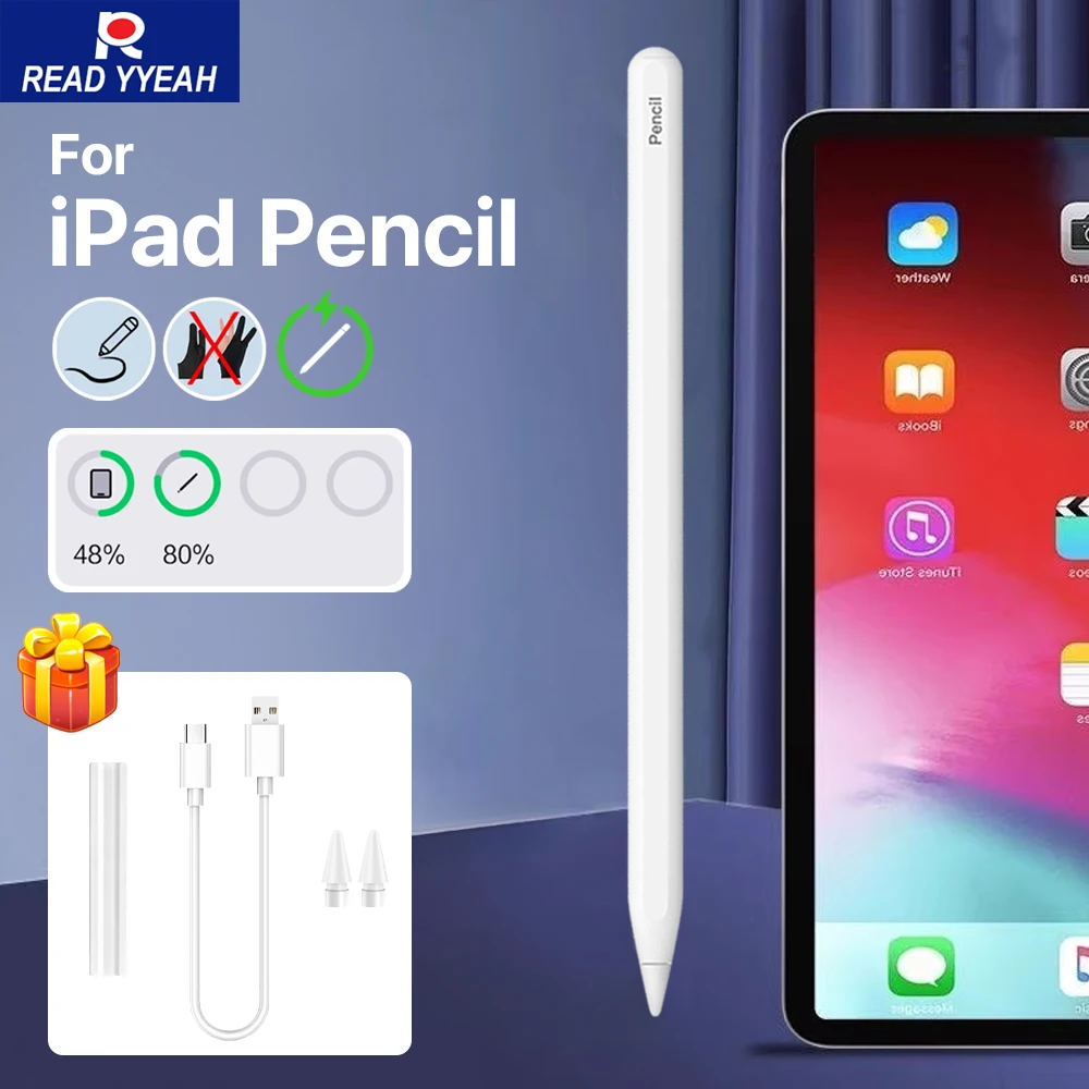 READY YEAH Magnetic Wireless Charging iPad Pencil 2nd Gen USB-C 30Min Fast Charge Palm Replacement Nibs Battery Display
READY YEAH Magnetic Wireless Charging iPad Pencil 2nd Gen USB-C 30Min Fast Charge Palm Replacement Nibs Battery Display