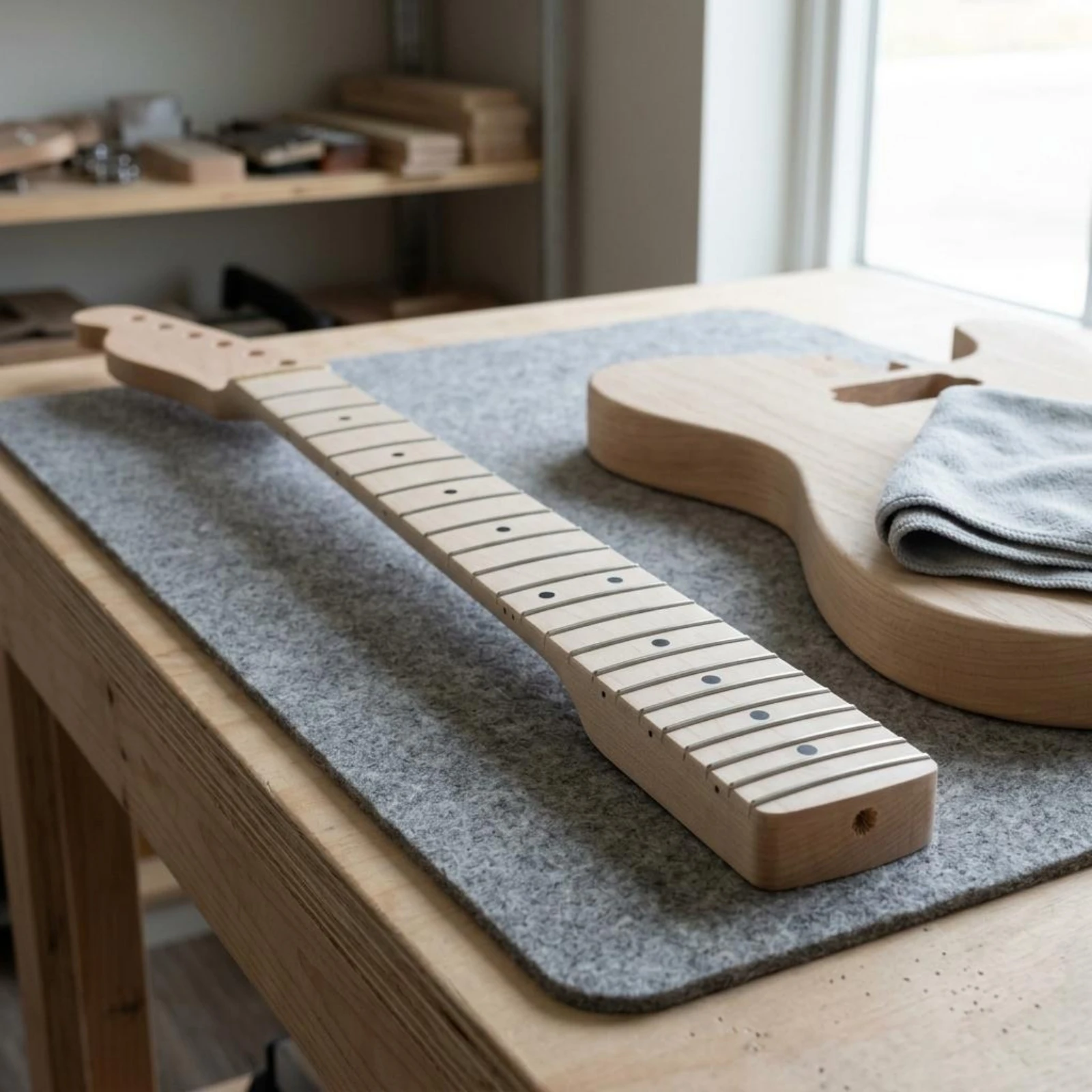 Left Handed Guitar Neck Matte Finish Telecaster-Style Design Guitar Neck
Left Handed Guitar Neck Matte Finish Telecaster-Style Design Guitar Neck