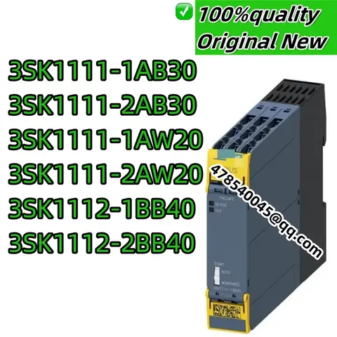 100% nieuwe originele 3SK1111-1AB30, 3SK1111-2AB30, 3SK1111-1AW20, 3SK1111-2AW20, 3SK1112-1BB40, 3SK1112-2BB40