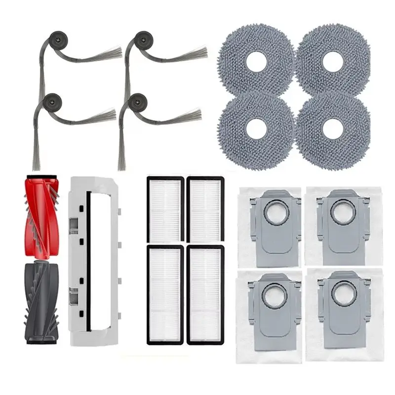 AC39-18PCS Fit For Roborock Qrevo C/Qrevo 5AE/Qrevo Edgec Robot Vacuum Parts Main Side Brush HEPA Filter Dust Bag Mop Cloth
AC39-18PCS Fit For Roborock Qrevo C/Qrevo 5AE/Qrevo Edgec Robot Vacuum Parts Main Side Brush HEPA Filter Dust Bag Mop Cloth