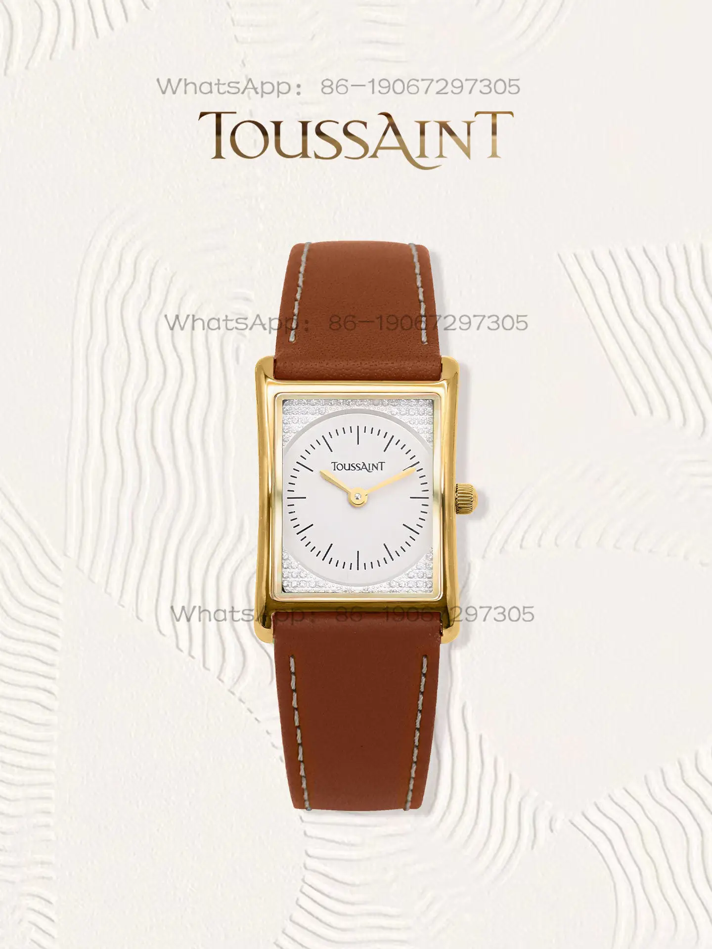 New TOUSSAINT Toussaint Small Waist Series First Snow Brown, Ladies Watch, Retro Versatile Watch
New TOUSSAINT Toussaint Small Waist Series First Snow Brown, Ladies Watch, Retro Versatile Watch