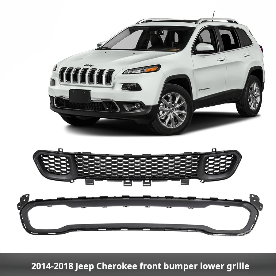 Grill Grille For Jeep Cherokee 2014 2015 2016 2017 2018 Lower Grille Frame Trim Front Bumper Racing Grills Car Accessories
Grill Grille For Jeep Cherokee 2014 2015 2016 2017 2018 Lower Grille Frame Trim Front Bumper Racing Grills Car Accessories