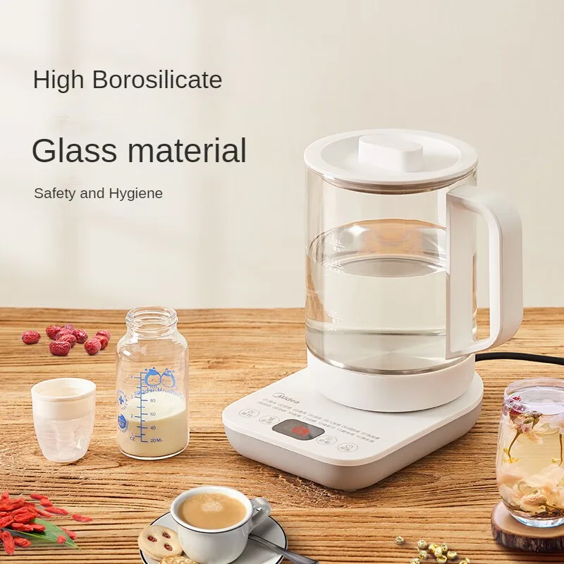 Midea Glass Electric Kettle with Broad Compatibility and Multiple Function for Boiling Water Making Tea and Brewing Flower Tea
Midea Glass Electric Kettle with Broad Compatibility and Multiple Function for Boiling Water Making Tea and Brewing Flower Tea