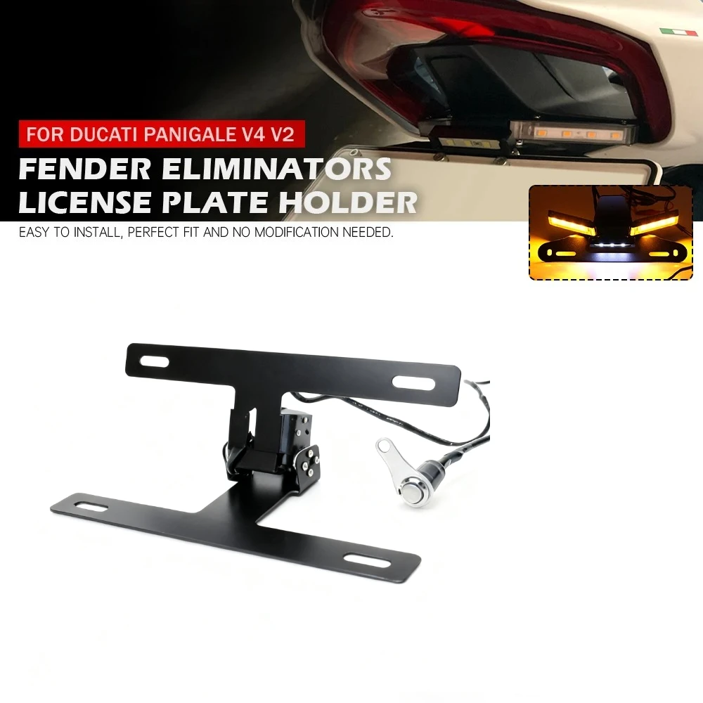 2026 New For DUCATI Panigale V4/S/R V2 Streetfighter Tail Tidy Fender Eliminator Motorcycle License Plate Holder MotorcycleParts
2026 New For DUCATI Panigale V4/S/R V2 Streetfighter Tail Tidy Fender Eliminator Motorcycle License Plate Holder MotorcycleParts