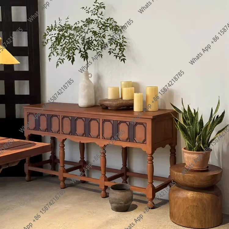 62 French Retro Solid Wood Carving Medieval Living Room Wall Decorative Cabinet Entrance Entrance Table American Side Cabinet
62 French Retro Solid Wood Carving Medieval Living Room Wall Decorative Cabinet Entrance Entrance Table American Side Cabinet