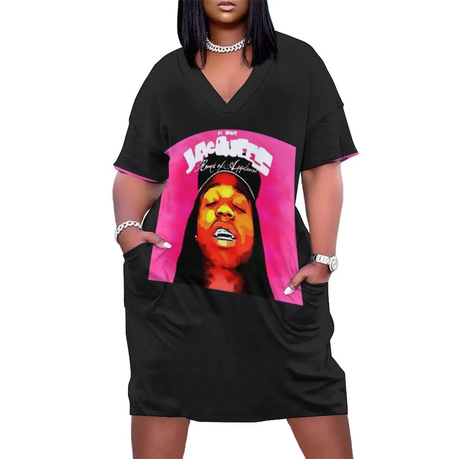 Jacquees Intro Classic Loose Pocket Dress dresses for special events birthday dress
Jacquees Intro Classic Loose Pocket Dress dresses for special events birthday dress