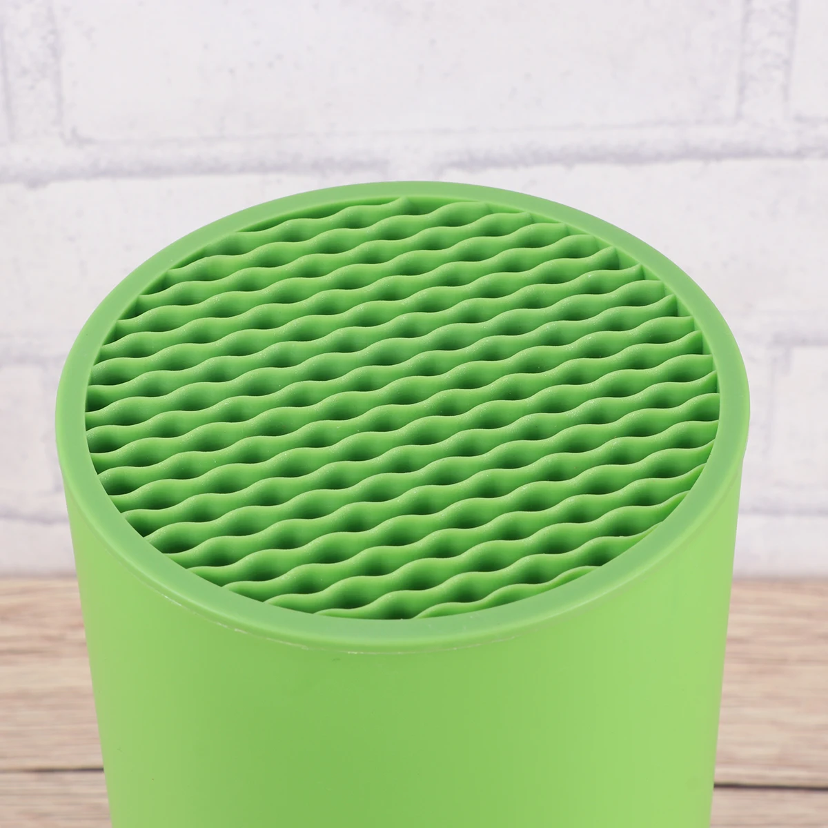 Plastic 2 Layer Wave Slot Knife Rack Green Food Grade Drainage Holes Space Saving Kitchen Storage Organizer Block
Plastic 2 Layer Wave Slot Knife Rack Green Food Grade Drainage Holes Space Saving Kitchen Storage Organizer Block