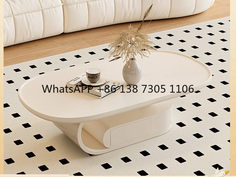 Cream wind coffee table living room household small table small apartment cloud storage coffee table
Cream wind coffee table living room household small table small apartment cloud storage coffee table