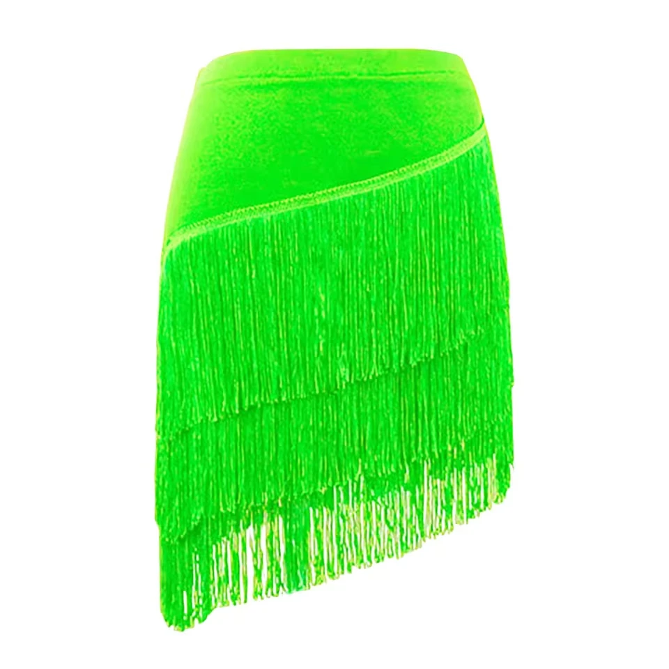 Women 3 Tiered Tassel Latin Dance Skirt Irregular Hem Length Fringe For Tango Dancewear Summer Carnival A Line Mini Skirts
Women 3 Tiered Tassel Latin Dance Skirt Irregular Hem Length Fringe For Tango Dancewear Summer Carnival A Line Mini Skirts